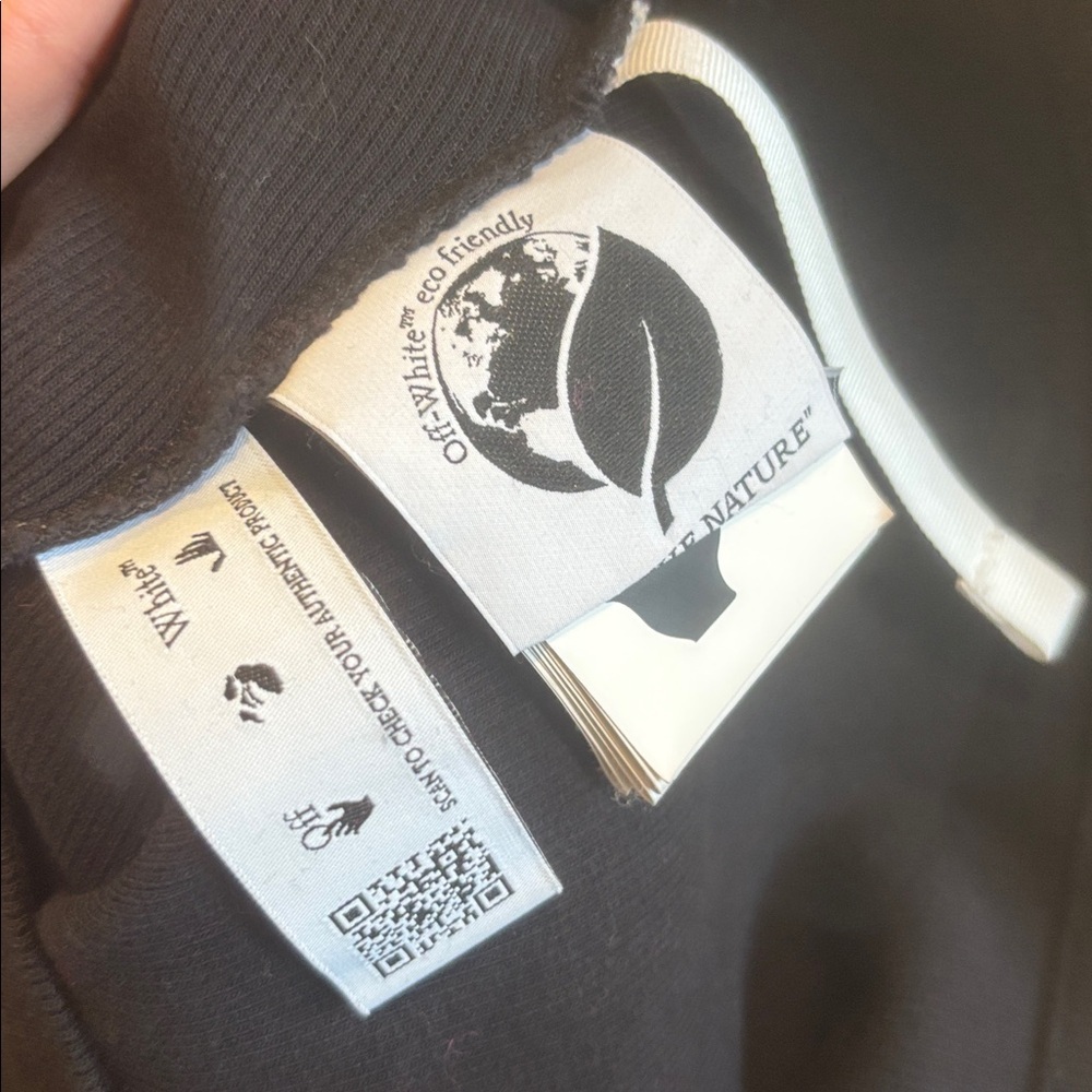 OFF-WHITE LOGO RIBBED T-SHIRT - Picture 5 of 5